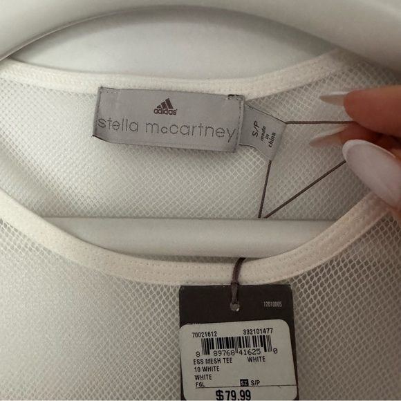 Adidas by Stella McCartney Mesh Tee size S - Picture 5 of 11